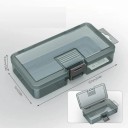 Plastová krabička na skrutky bez priečok 13.7 x 7 x 3.2 cm Úložný box na diely Náradie Súčiastky Vrtáky Elektroniku 2