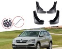 Plastové blatníky pro Škoda Karoq 2017–2019 Sada 4 ks Přední a zadní ochranné lapače nečistot 2