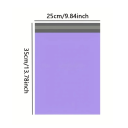 Plastové sáčky na balení dárků sada 10 ks s lepícím uzávěrem 25 x 35 cm víceúčelové obálky pro odesílání zásilek a balení 9