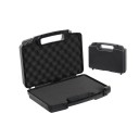 Plastový kufr na nářadí Nárazuvzdorný box s pěnovou vložkou 355 x 265 x 88 mm Plast Černá Na přístroje i nářadí Multifunkční přepravní organizér 1