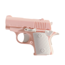 Plastpistol til børn 12 x 8,5 cm Lille børnepistol Let legetøj til drenge og piger Action spil Eventyr legetøj til hjemme og ude 4