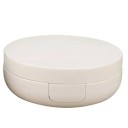 Plastpuder med spegel och svamp 15 g diameter 8 cm kompakt kosmetisk dosa för puder för sminkning hemma och på resor 2