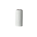 Plastvas 20 cm Räfflad yta Modern minimalistisk design Färg svart eller vit Diameter 9,5 cm Hållbar och lätt dekoration 6