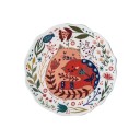 Plate with Cat and Ornaments 2