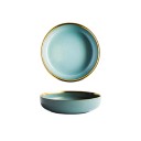 Plate with Golden Edging 11