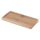 Plateau en bambou pour pot de fleurs 1