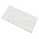 Plates-formes de construction 5 pcs 6,4 x 12,8 cm Compatibles avec Lego et autres jeux de construction Petites plaques pour construire Accessoires pour briques Jeu créatif 2