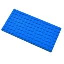 Plates-formes de construction 5 pcs 6,4 x 12,8 cm Compatibles avec Lego et autres jeux de construction Petites plaques pour construire Accessoires pour briques Jeu créatif 4