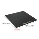 Platformă de imprimare din sticlă 235 x 235 x 4 mm cu strat de carborund pentru Ender 3 V2 Pro Ender 5 CR20 plăcuță dreaptă rezistentă 3