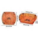 Plato de camping plegable con bordes elevados 19,5 x 5 cm con broches Naranja con motivo de curvas de nivel Utensilios ligeros para camping 2