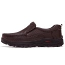 Plattform loafers för män J1487 3