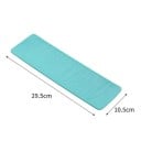 Πλατύ ορθογώνιο πιάτο με ανάγλυφο γραμμικό σχέδιο 29,5 x 10,5 εκ. διακοσμητικό πιάτο σερβιρίσματος για σούσι και γλυκά 5
