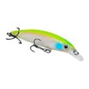 Plávajúci wobler minnow 11 cm 14 g Tvrdá umelá nástraha s chrastítkom a 3D očami Dva trojháčky Na prívlač dravých rýb 4