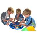 Play Mat and Drawstring Bag Ø 50 cm Practical Storage Mat for Toys Made of Durable Oxford Fabric Portable Organisation 1