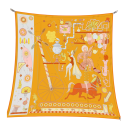 Playful Square Women's Scarf Multifunctional French Fashion Head Neck Hair Body Scarf Fashion Trend Four Seasons 10