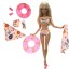 Plážové oblečky s nafukovacím kruhom pre bábiky 19