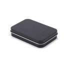 Plechová dárková krabička 8,7 × 6 × 1,7 cm kovová dóza s víkem barevná obdélníková krabička na drobnosti čaj kávu balení 2