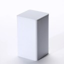 Plechová dárková krabička velká 85 × 85 × 150 mm kovová dóza barevné balení na čaj kávu cukr potraviny organizér s víkem 1