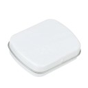 Plechová krabička na šperky a drobnosti 5,8 × 4,5 × 1,5 cm kovová dóza s otevíracím víkem balení na léky bonbony 5