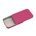 Plechová krabička na šperky a drobnosti 60 × 34 × 11 mm kovová dóza s posuvným víkem balení na léky bonbony 9