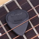 Plectrum 0.85 mm Non-slip Plastic Surface Universal Guitar Plectrum for Acoustic and Electric Guitar Precise Tone Control 2