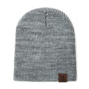 Πλεκτό χειμερινό καπέλο beanie για γυναίκες και άνδρες Ραφή από ακριλικό ύφασμα Με ετικέτα Καθολικό μέγεθος για περίμετρο κεφαλής 54 11