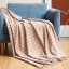 Pletená deka se střapcem 127 x 152 cm N974 3