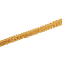 Pletena koronkowa wstążka z lamówką 1,2 cm x 4,6 m Bawełniano-poliestrowa dekoracyjna koronka do szycia odzieży wykończenie tekstyliów akcesoria krawieckie 2