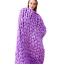 Pletená vlněná deka 100 x 120 cm 17