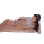 Pletená vlněná deka 80 x 80 cm 12