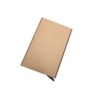 Plic metalic de călătorie pentru documente Design subțire și rigid cu grosimea de 0,8 cm Dimensiuni 10 x 6,2 cm Protecție compactă 10
