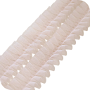 Plisseret tylnetk lace 5 cm x 1 m Dekorativ bånd til syning af dekorationer til tøj, nederdele, bryllupsdekorationer og kreativt arbejde 15