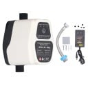 Plně automatické posilovací čerpadlo na zvyšování tlaku vody 100 W s průtokem 25 l za minutu a výtlakem 25 m s napájením 24 V v bílé barvě 2