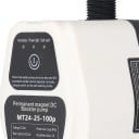 Plně automatické posilovací čerpadlo na zvyšování tlaku vody 100 W s průtokem 25 l za minutu a výtlakem 25 m s napájením 24 V v bílé barvě 4