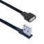 Plochý prodlužovací kabel USB 2.0 M/F 4