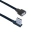 Plochý prodlužovací kabel USB 2.0 M/F 5