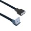 Plochý prodlužovací kabel USB 2.0 M/F 3