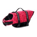 Plovací záchranná vesta pro malé psy s madlem a reflexními pásky Délka zad 21 cm Obvod hrudi 30 až 42 cm Pro psy o hmotnosti 1,5 až 3,5 kg 4
