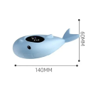 Plovoucí digitální teploměr do vany 14 x 6 cm Velryba s LED displejem Koupací teploměr pro miminka Dětská vana Měření teploty vody 2