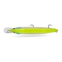 Plovoucí wobler minnow 11 cm 14 g Kemény műanyag csali csörgővel és 3D szemekkel Két hármas horog Ragadozó halak pergetéséhez 10