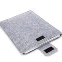 Plstěné pouzdro na tablet a MacBook Air Pro 15 palců Tenké ochranné pouzdro z měkké plsti Stylové pouzdro Neutrální barva Minimalistický 1