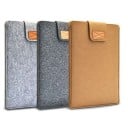 Plstěné pouzdro na tablet a MacBook Air Pro 15 palců Tenké ochranné pouzdro z měkké plsti Stylové pouzdro Neutrální barva Minimalistický 9