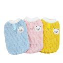 Pluche knoopjas met gesp voor katten 2 - 3 kg Warme winterjas Comfortabele snit Leuke kleding voor katten Warm materiaal 4