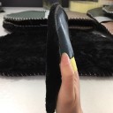 Pluche schoenpoetshandschoenen 5