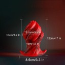 Plug anal con forma de puño de pulpo cerrado, talla S, fabricado en silicona suave para experiencias de fisting intensas, fácil mantenimiento y embalaje discreto. 2