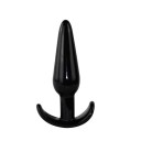 Plug anal din silicon cu mâner curbat pentru manipulare ușoară și ambalare discretă pentru confort și intimitate 4