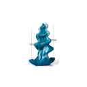 Plug anal en silicone torsadé taille L avec forme ergonomique et emballage discret pour un usage confortable 2