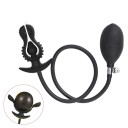 Plug anal gonflable en silicone pour stimulation intense et massage de la prostate manipulation facile régulation de la taille emballage discret 1