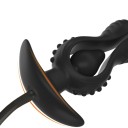 Plug anal inflável de silicone para estimulação intensa e massagem da próstata fácil de manusear regulação de tamanho embalagem discreta 2