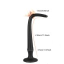 Plug anal lung din silicon 30 cm design flexibil din silicon utilizare confortabilă ambalaj discret 6